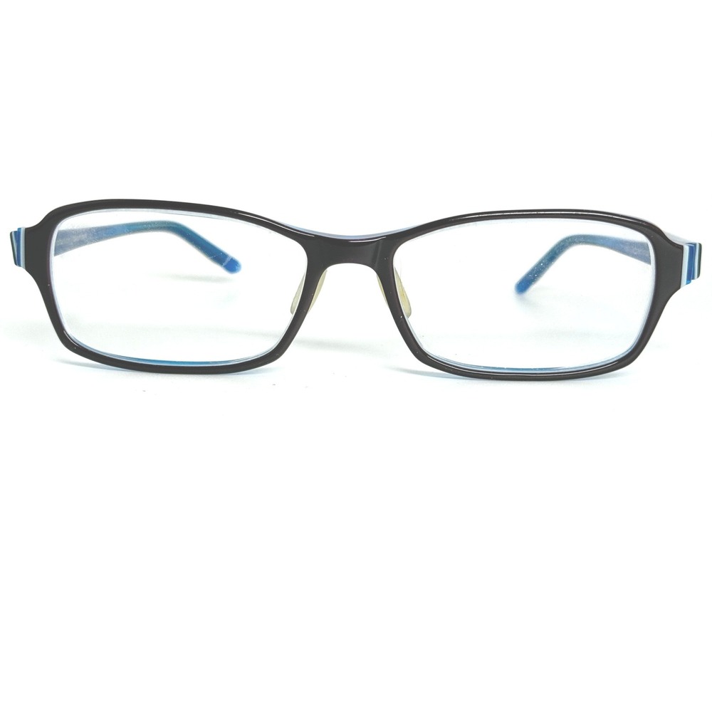 Prodesign‎ Denmark 1701-1 c.3722 Eyeglasses Frames Blue Black 54-16-140 21904